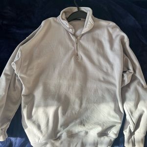 brandy melville quarter zip lilac